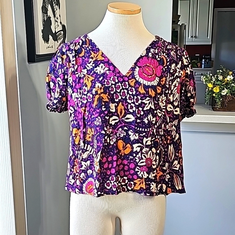 Rachel Zoe women's top, new with tags. Size small. Short sleeves. Loose Relaxed.